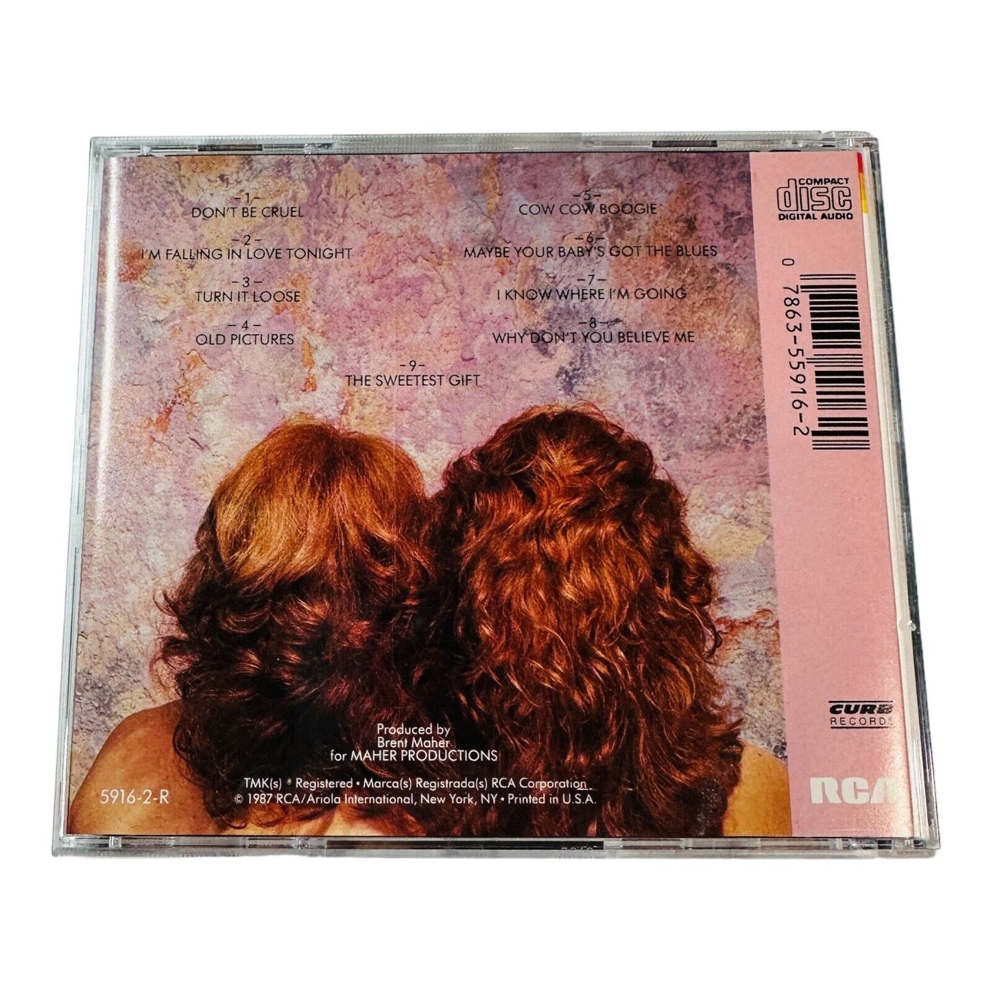 The Judds Heart Land CD 1987 HeartLand Wynonna Naomi