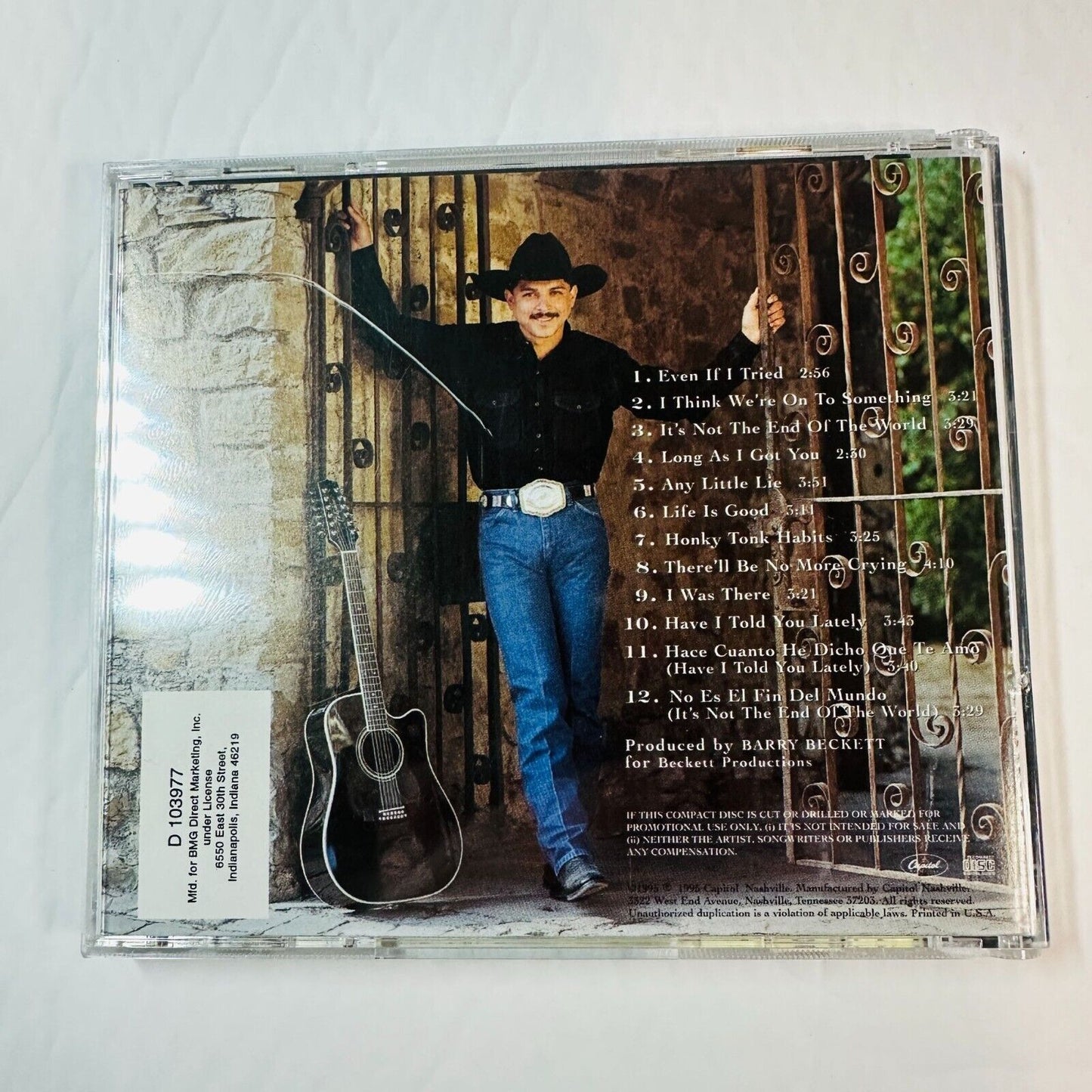 Emilio Life Is Good CD Album Country Music