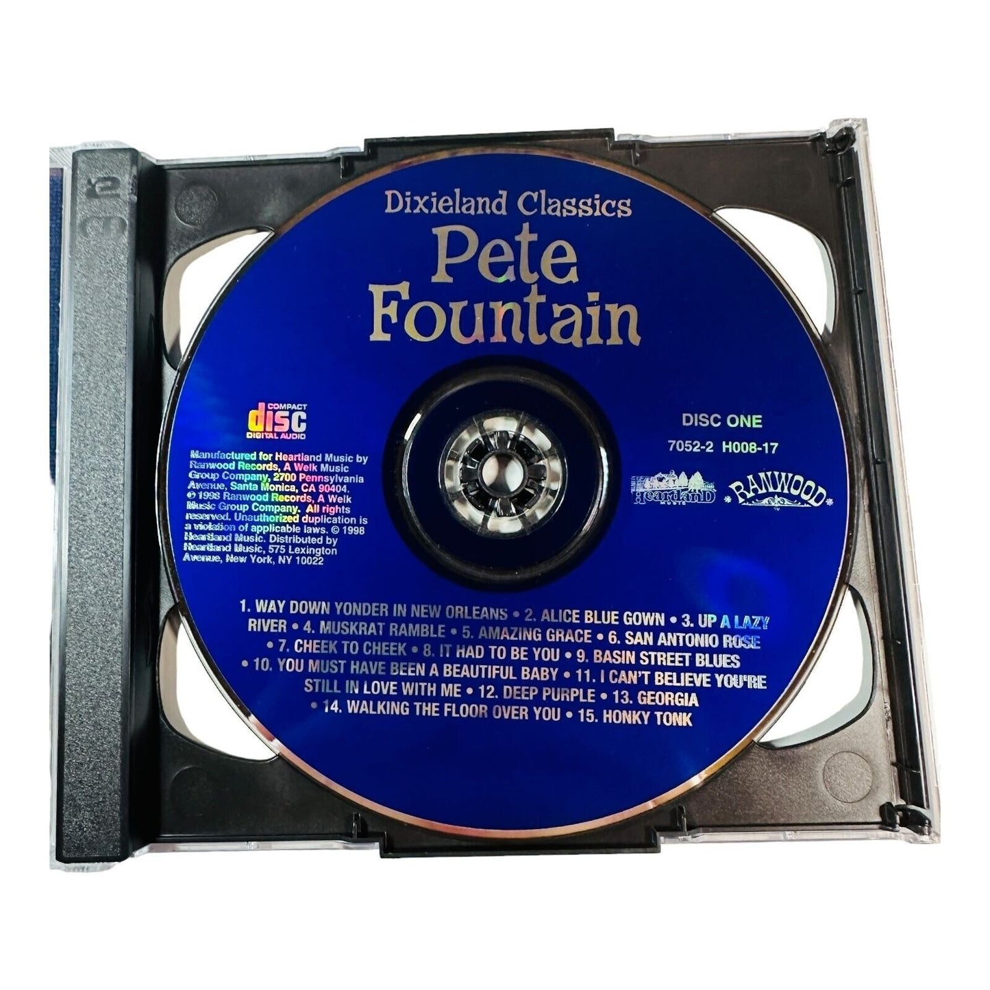 Dixieland Classics Pete Fountain CD 2 Discs Set