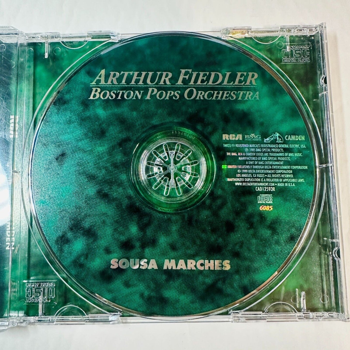 Boston Pops Orchestra Arthur Fiedler Conductor Sousa Marches CD