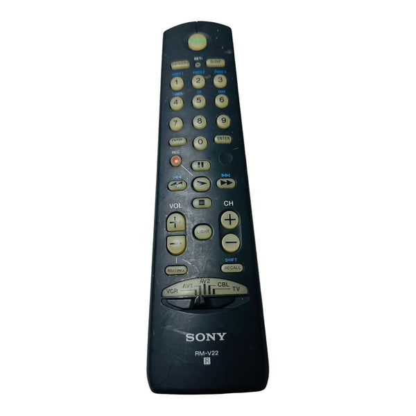 Sony RM-V22 Universal Remote Control With TV/VCR/Cable Functions