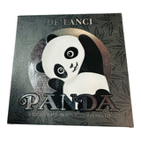 DeLanci Panda 8-Color Black Smoky Eyeshadow Palette Shimmer & Matte Finish 0.7oz