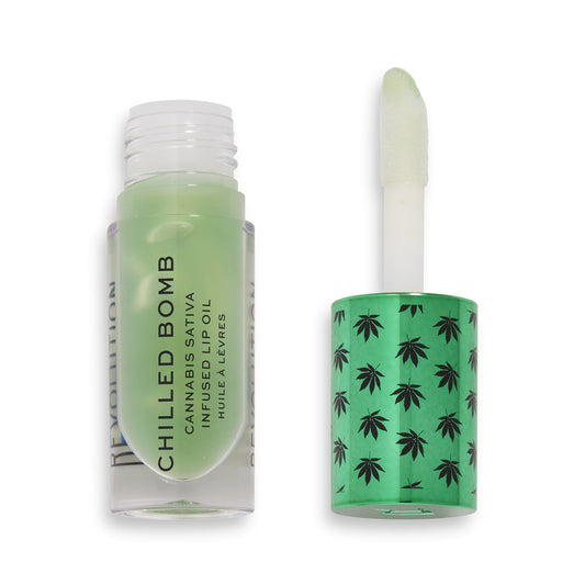 Revolution Makeup Revolution London Chilled Bomb infused Lip Oil - 0.15 fl. oz.