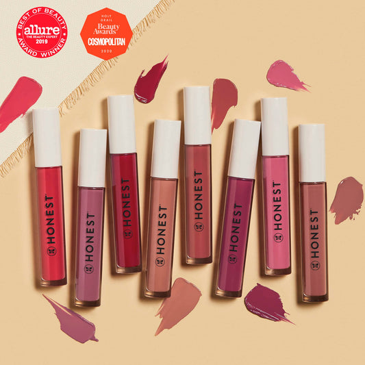 Honest Beauty Hydrating Liquid Lipstick Hyaluronic Acid Happiness12 fl oz