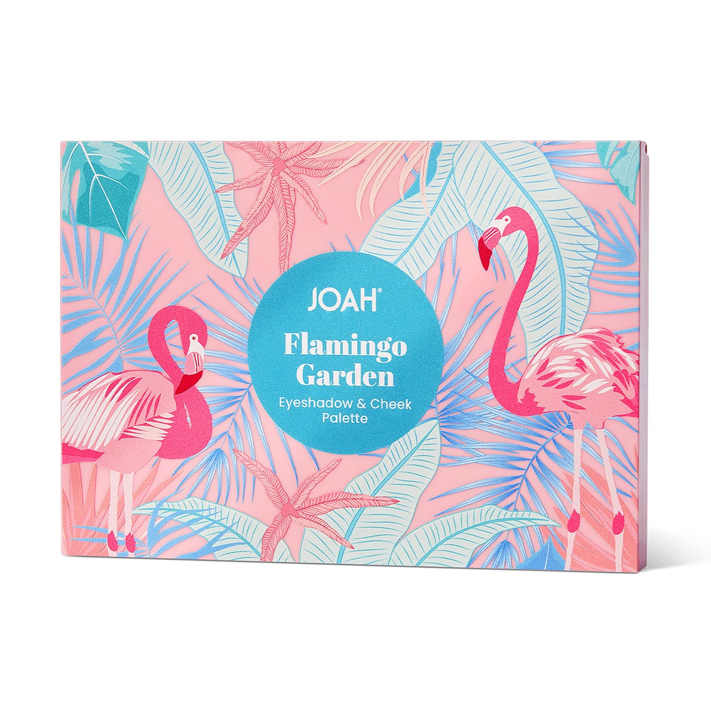 JOAH Beauty Flamingo Garden Cheek and Eyeshadow Palette Highlighter FGEP01