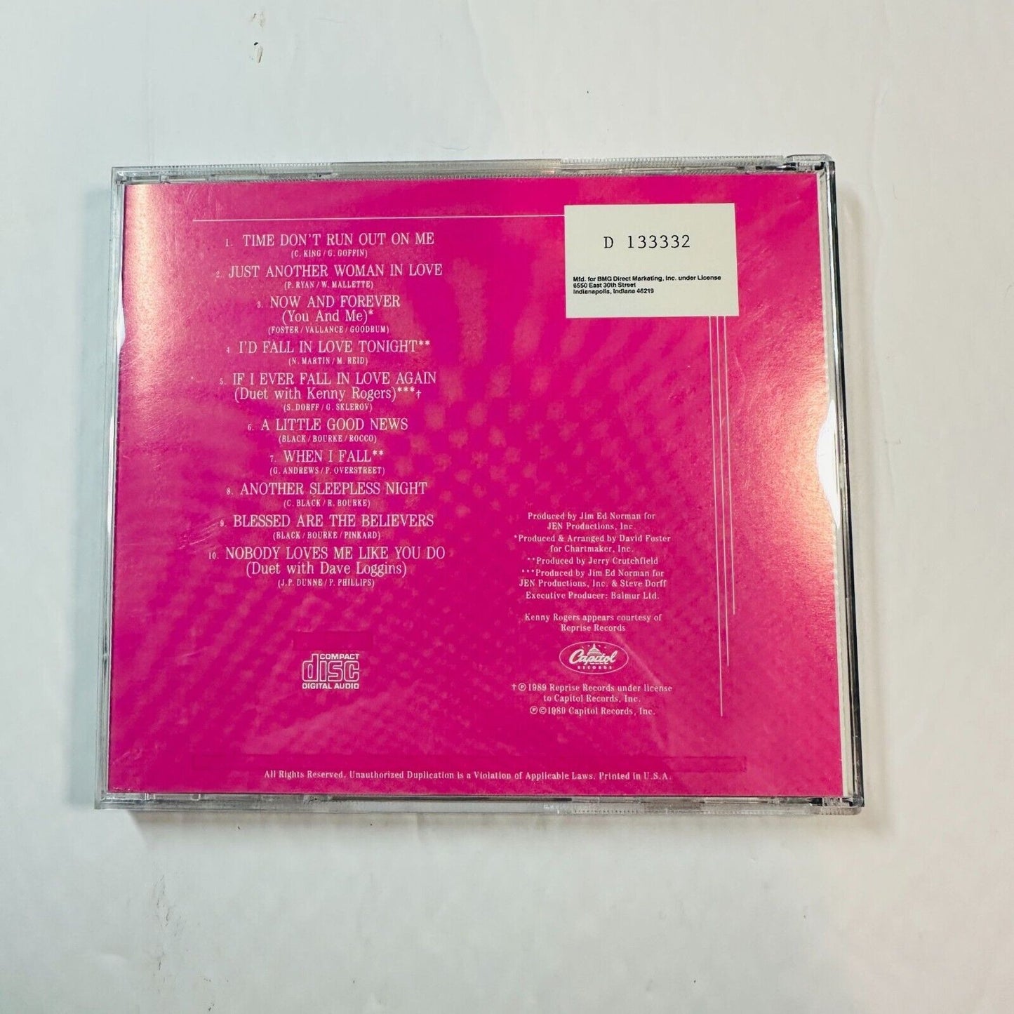 Anne Murray Greatest Hits Volume II CD Album 1989