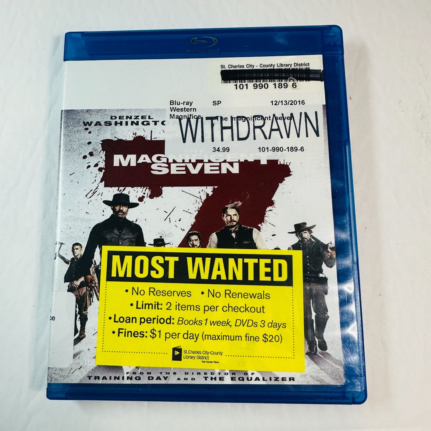 The Magnificent Seven Blu-Ray Movie