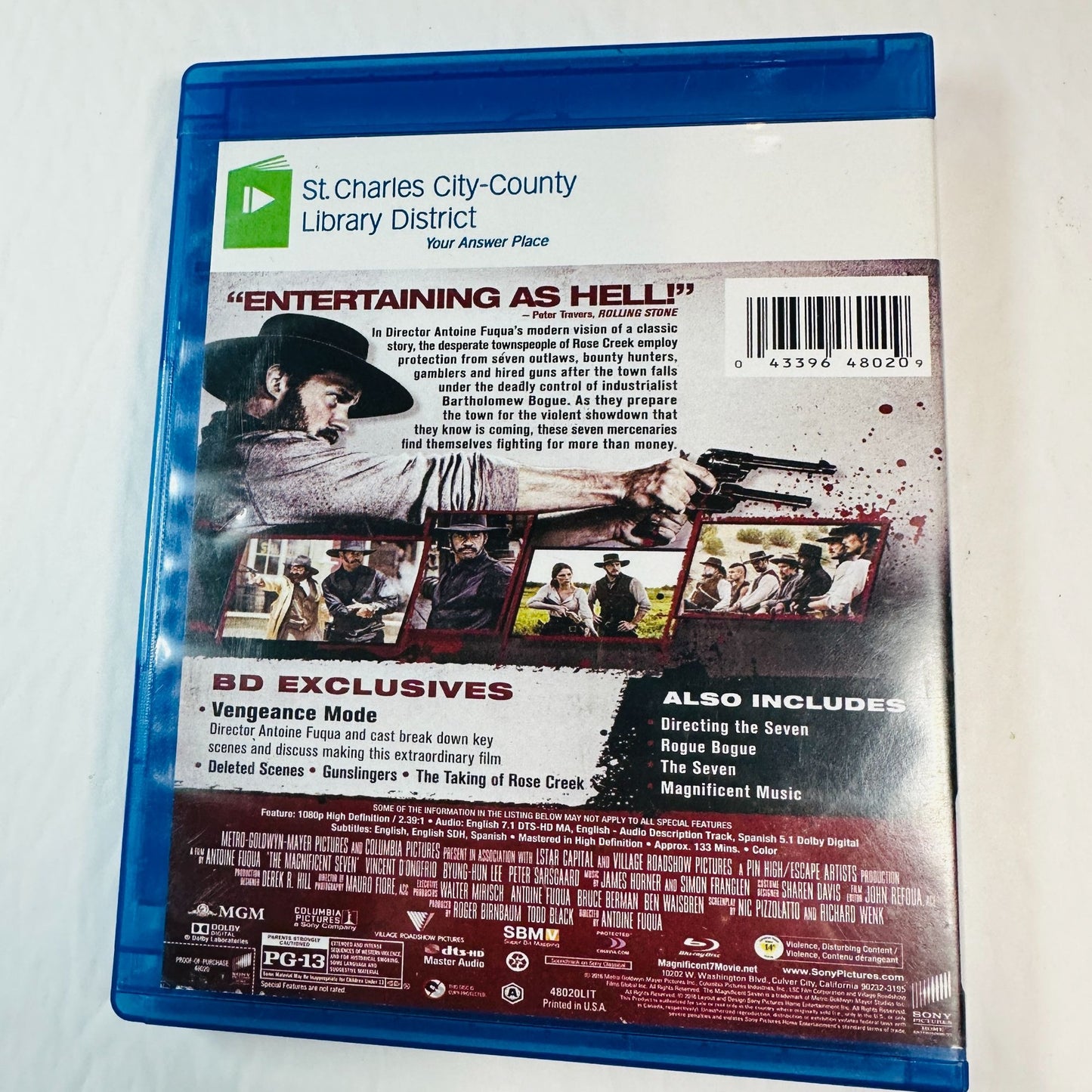 The Magnificent Seven Blu-Ray Movie