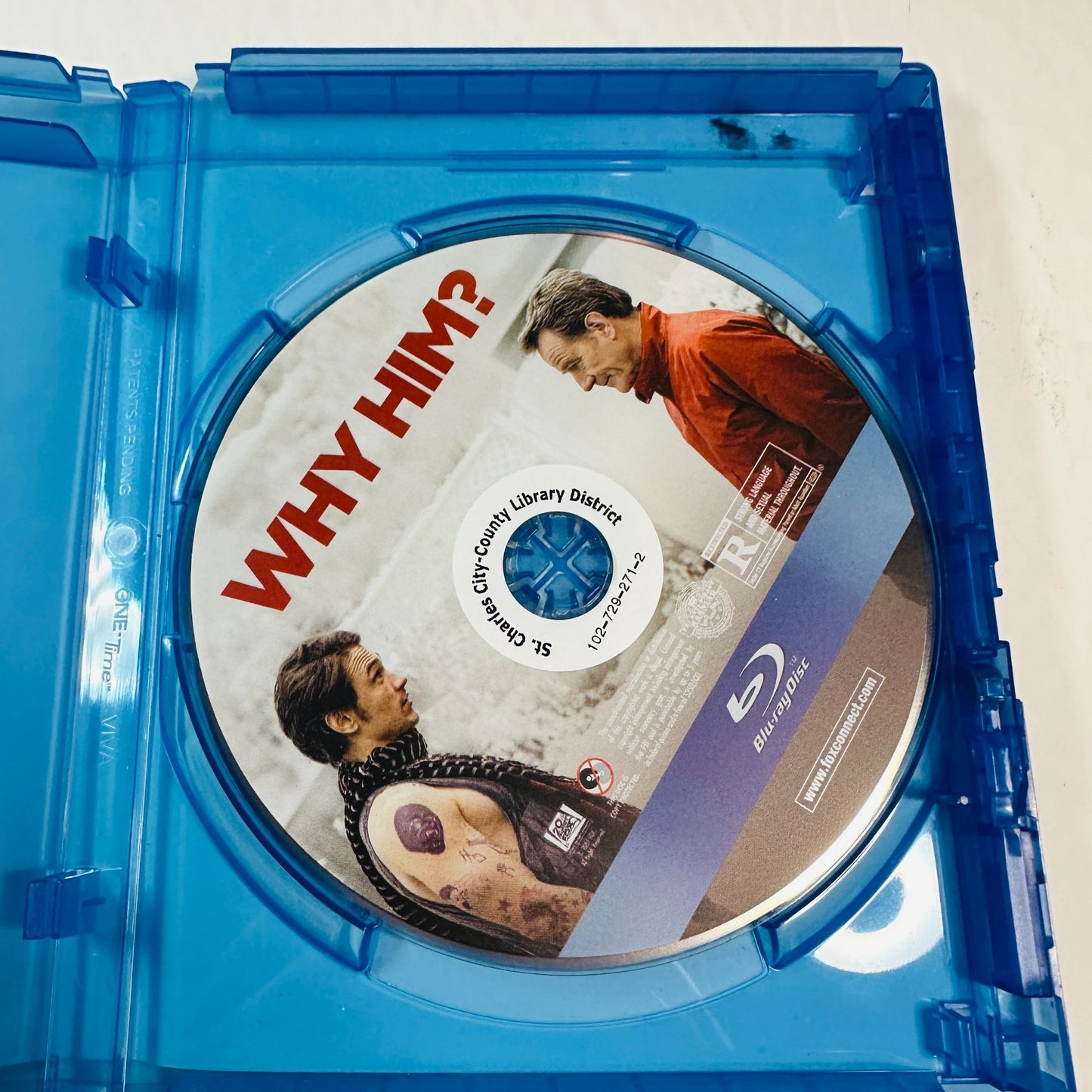 Why Him? Blu-Ray Comedy Film Starring James Franco & Bryan Cranston