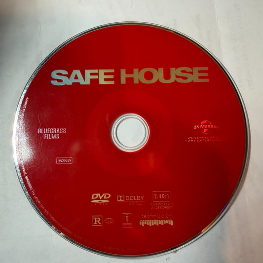 Safe House 2012 DVD Action Thriller Denzel Washington Ryan Reynolds R-Rated