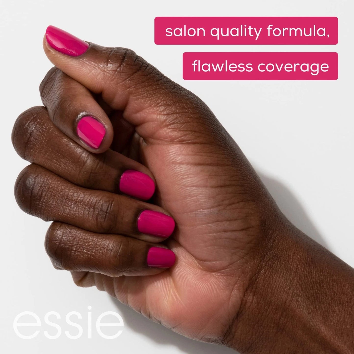 essie Salon-Quality Nail Polish Vegan Gray 688 Chinchilly 0.46 fl oz