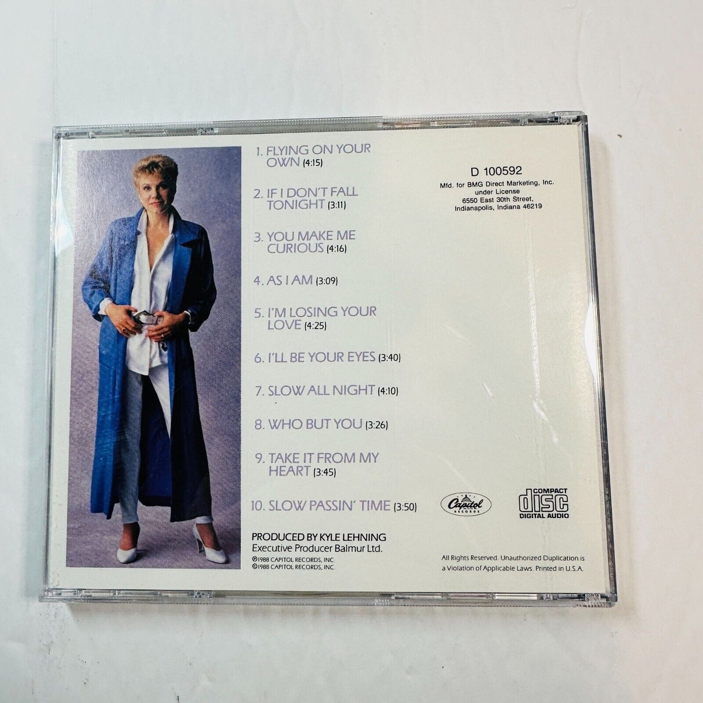 Anne Murray As I Am CD Album Classic Pop & Country Music 1988