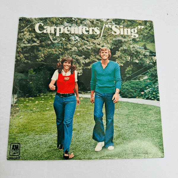 Carpenters 45rpm w/PS ''Sing'' & ''Druscilla Penny'' Good - Suthern Picker