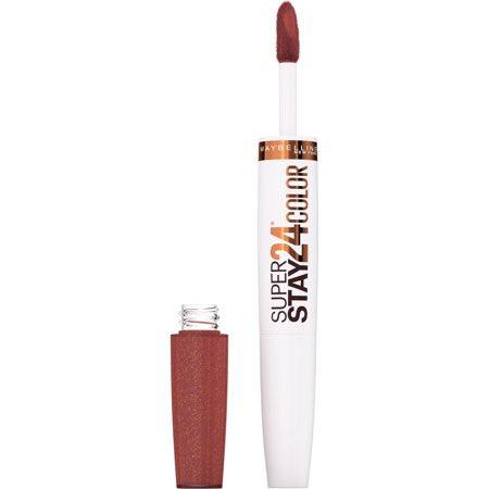 Maybelline SuperStay 24 2-Step Liquid Lipstick Makeup#340 Coffee Edition - Suthern Picker