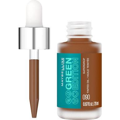 Maybelline Green Edition Superdrop Tinted Oil Base Makeup 090 - Suthern Picker