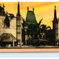 Grauman's Chinese Theater Vintage Postcard Hollywood California Linen - Suthern Picker