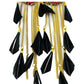 Mia Collection Hoop Earring Set Colorful Beads Feathers Native American Style - Suthern Picker