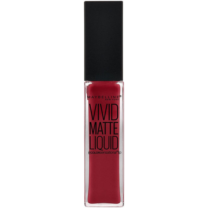 Maybelline Color Sensational Vivid Matte Liquid Lipstick Red Punch #36 - Suthern Picker