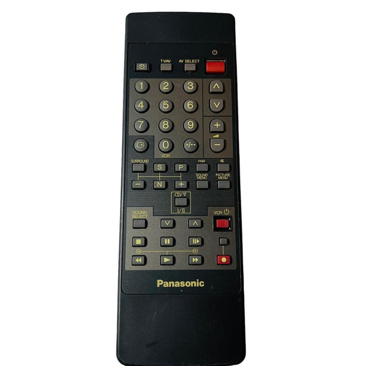 Panasonic EUR50727A Genuine TV Remote Control Tested Works NO BACK - Suthern Picker