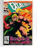 Excalibur #60 Early January 1993 Marvel Comic Book Braddock Of The Jungle - Suthern Picker