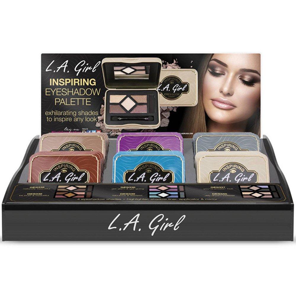 L.A. Girl Inspiring Eyeshadow Palette Get Glam & Get Going 0.21 Ounce GES336 - Suthern Picker