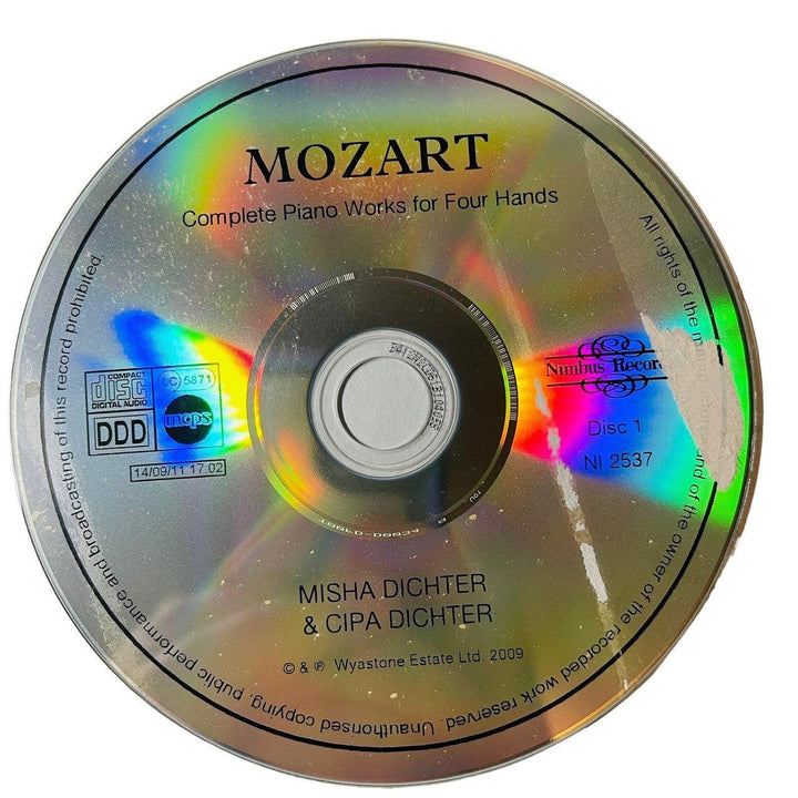 Mozart Complete Piano Works For Four Hands CD Disc 1 - Suthern Picker