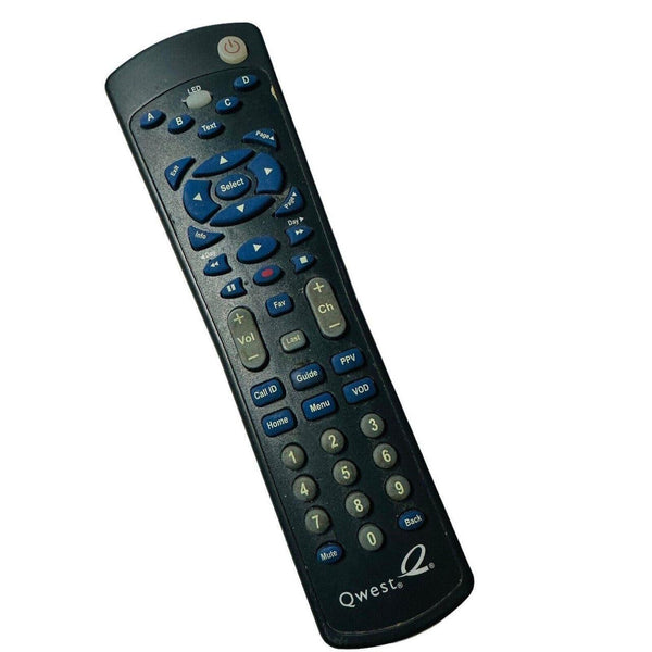 Qwest Motorola SRC-300A TV Remote Control Genuine Fully Working Black - Suthern Picker