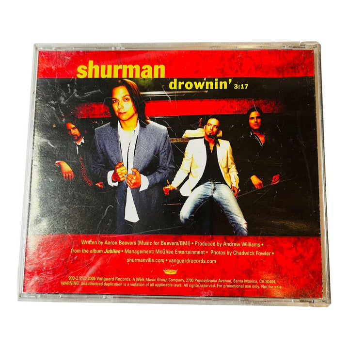 Shurman CD Drownin' Single Vanguard Records 2005 - Suthern Picker