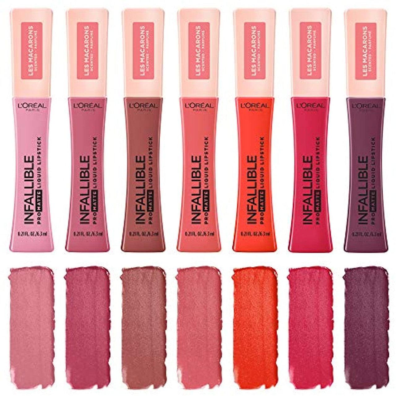 L'Oreal Paris Makeup Infallible Pro Liquid Lipstick 826 Mademoiselle Mango - Suthern Picker