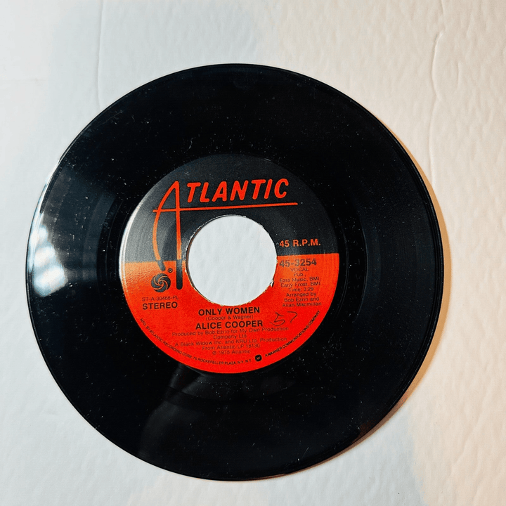 Alice Cooper Cold Ethyl / Only Women 45-3254 7'' Single 45 RPM 1975 Rock Record 1 - Suthern Picker