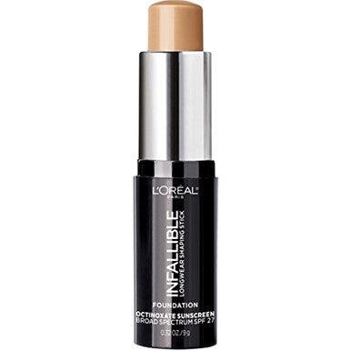 L'Oreal Paris Makeup Infallible Longwear Shaping Stick Foundation 408 Tan - Suthern Picker