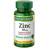 Nature's Bounty Zinc 50 mg Caplets 100 ct 12/2024 - Suthern Picker
