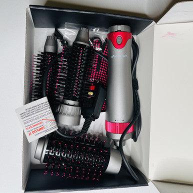 Hair Dryer Brush Blow Styler Hair Dryer Volumizer with Three Brushes Attachments - Suthern Picker