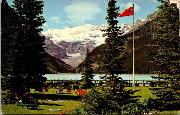 Lake Louise Canadian Rockies Victoria Glacier Vintage Postcard Posted Rundle - Suthern Picker