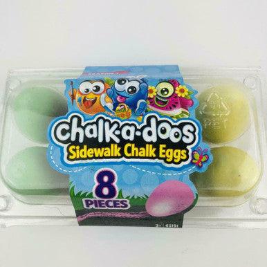 Chalk-a-Doos Sidewalk Chalk Eggs 8 Pieces Season 1 Easter - Suthern Picker