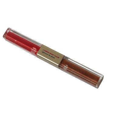 Jabot Camera Ready Color Glamour Lip Gloss South Beach Coral .08 oz - Suthern Picker