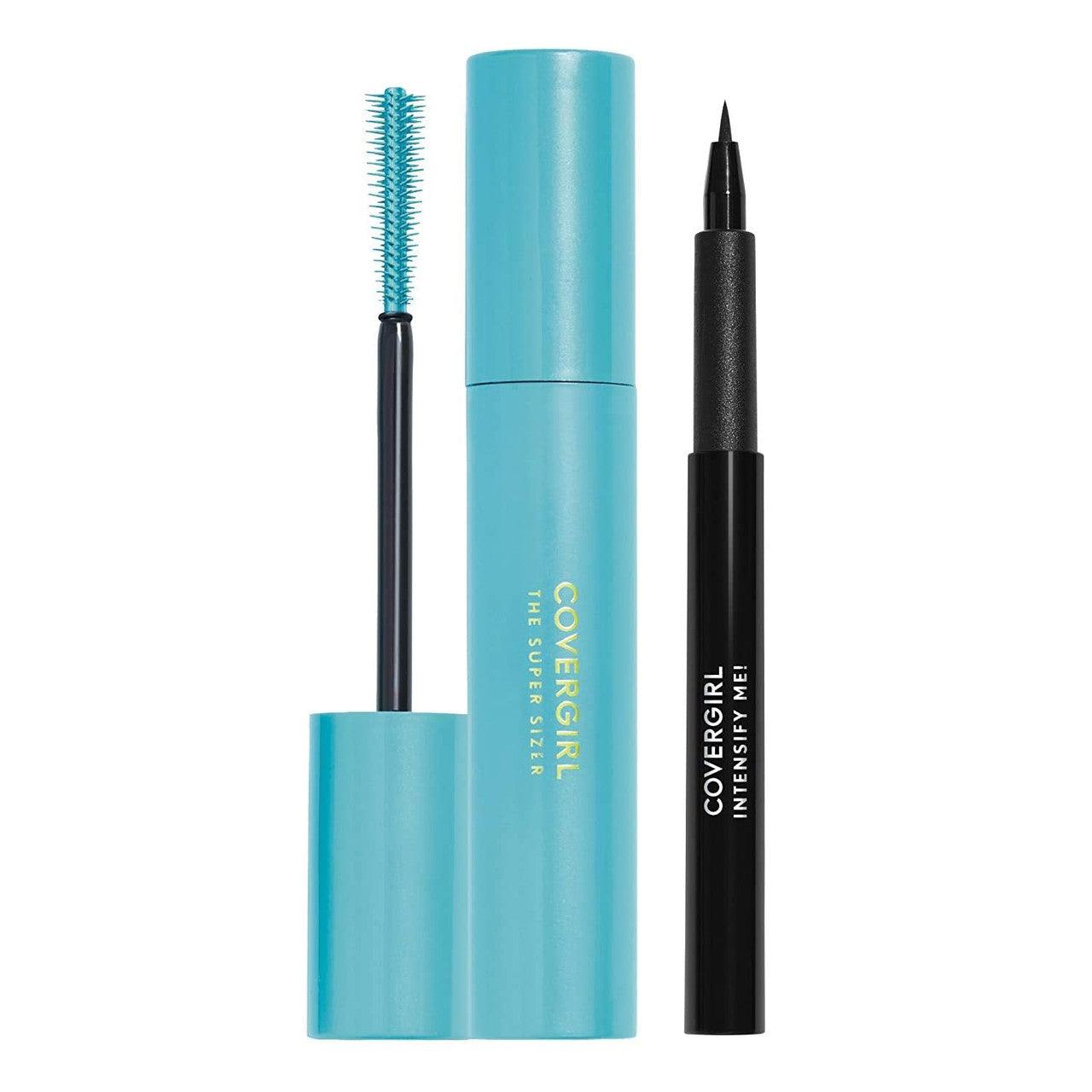 Covergirl Super Sizer Mascara Intensify Me Eye Liner Very Black Intense Black - Suthern Picker