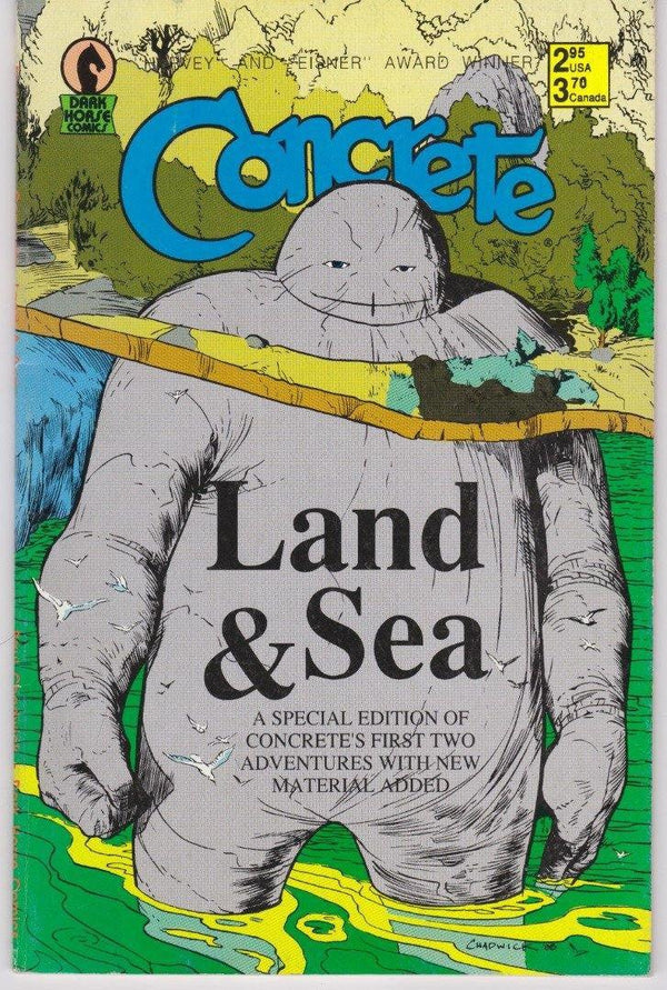 Concrete Land & Sea Comic Book February 1989 Book 1 Special Edition - Suthern Picker