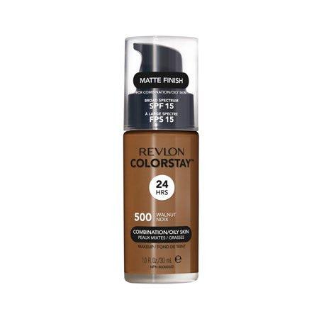 Revlon ColorStay Makeup for Combo/Oily Skin #500 Walnut 1 Oz - Suthern Picker