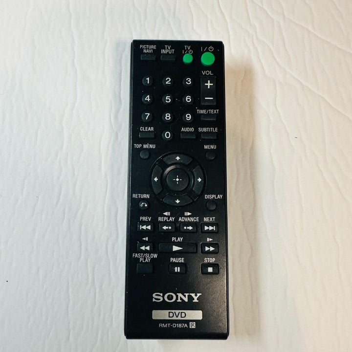 Sony DVD Player RMT-D187A Remote Control IR - Suthern Picker