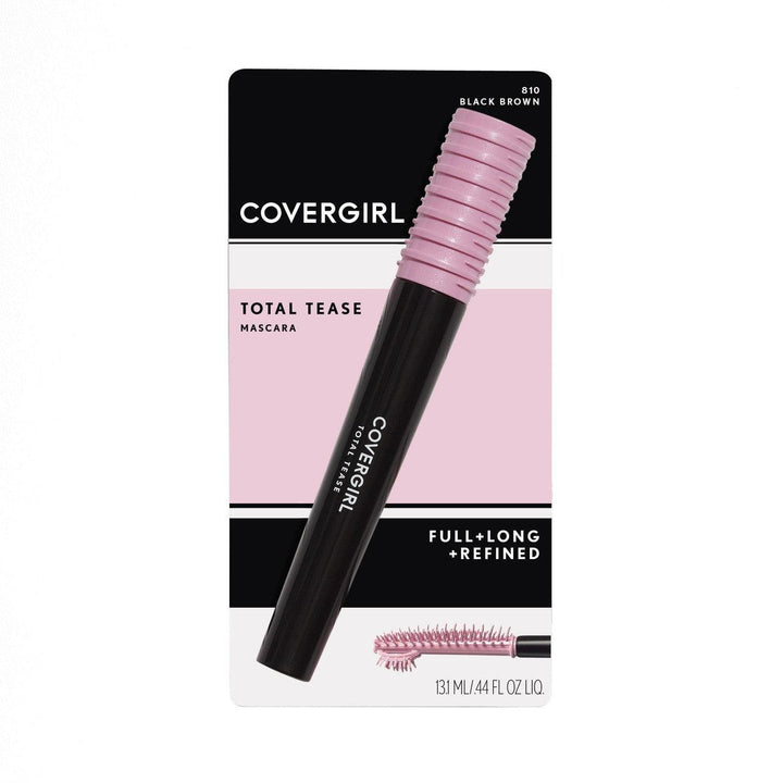 COVERGIRL Total Tease Mascara Black Brown 0.21 Ounce #810 - Suthern Picker