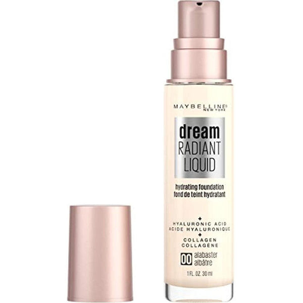 Maybelline Dream Radiant Liquid Lightweight Liquid Foundation Alabaster 00 - Suthern Picker