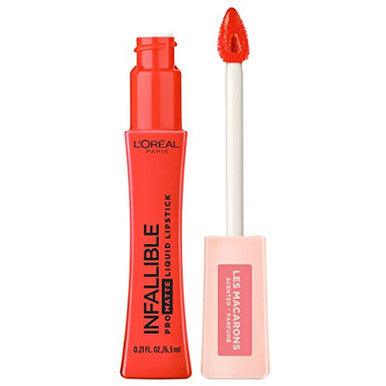 L'Oreal Paris Makeup Infallible Pro Liquid Lipstick 826 Mademoiselle Mango - Suthern Picker