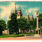 Mormon Temple Seagull Monument Vintage Postcard Linen Salt Lake City Utah - Suthern Picker