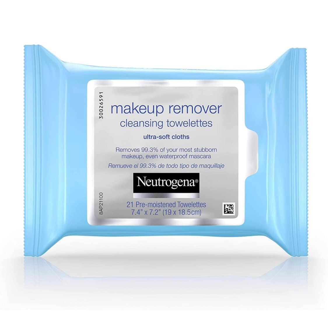 Neutrogena Makeup Remover Cleansing Towelettes 21 Sheets - Suthern Picker