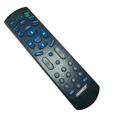 Genuine USWest SRC-200 Remote Control Black Fully Working - Suthern Picker