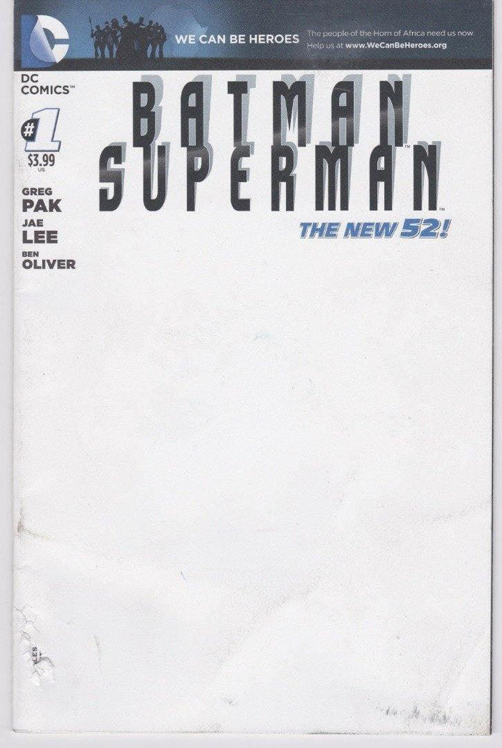 Batman Superman The New 52 Comic Book #1 August 2013 DC Comics - Suthern Picker