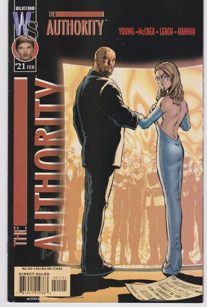 The Authority Comic Book #21 February 2001 Wildstorm Productions Young McCrea - Suthern Picker