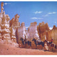 Horseback Riders Bryce Canyon National Park Vintage Postcard Chrome Repro Utah - Suthern Picker