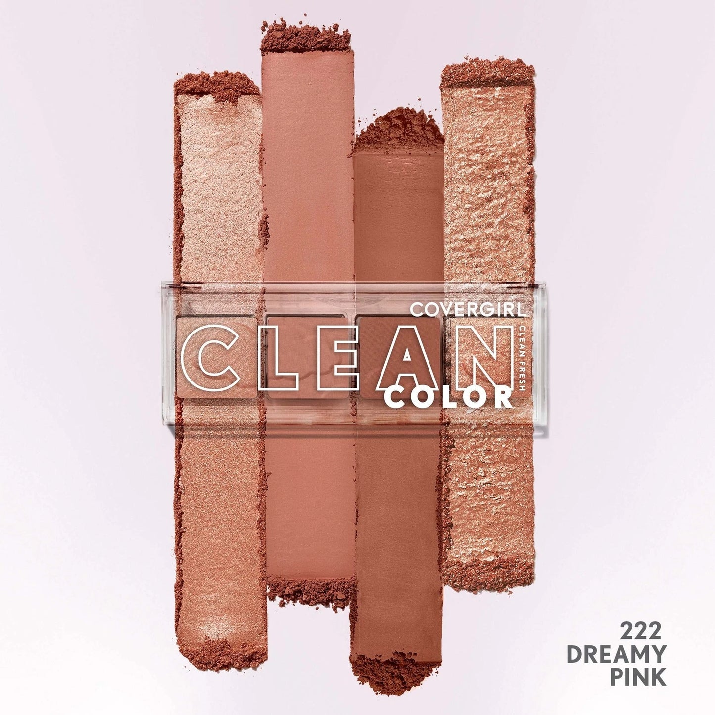 COVERGIRL Clean Fresh Color Clean Eyeshadow Dreamy Pink 222